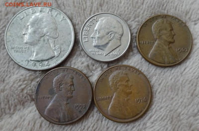 1 цент США 1967 г 6шт ок. 1 марта 21.00мск - DSC04621.JPG