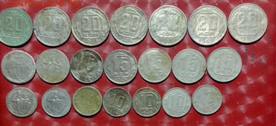27.02.26 - СССР 21 монета 20,15,10коп по 7шт 28.04.25 Р