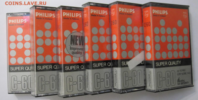 Аудиокассеты PHILIPS C-60 Made in Holland Новые до 02.03 - 020.JPG