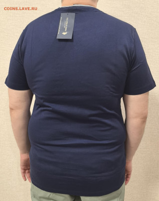 Футболка U.S. Polo Assn. из 100% хлопка  синяя - IMG_20260228_164626_edit_1122083889669405