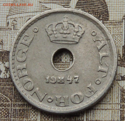 Норвегия 10 эре 1947 до 4.03.2026 - Норвегия 10 эре 47 .JPG