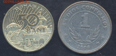 Никарагуа 1 кордоба 2000 г. 3.03.2026 г. 22 -00 МСК. - Румыния