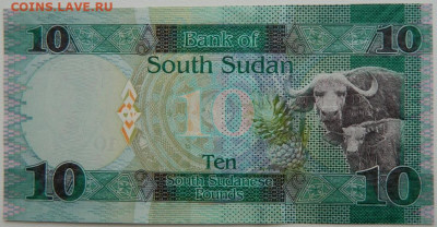 Южный Судан 10 фунтов 2015 г. С рубля! до 07.03.26 - DSCN1953.JPG