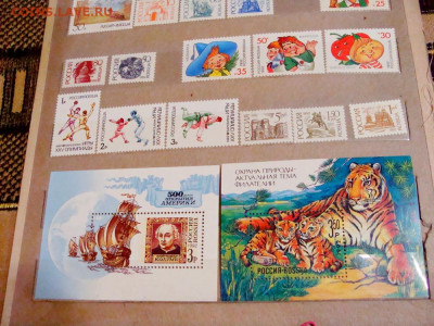 набор чистых марок и блоков. Россия. 1992 - DSC08630.JPG