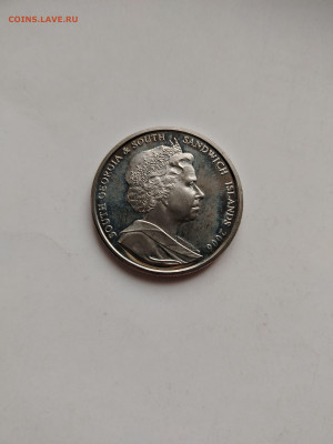 Южная Георгия 2 фунта 2006 морской слон до 5.03 - георгия