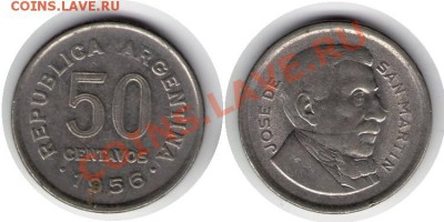 >L< Аргентина 50 сентаво Мартин 1956 до 08.03.12 17:00 - Аргентина_50_сентаво Мартин_56