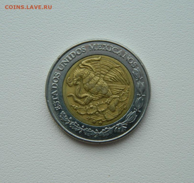 Мексика 5 песо 2001 г. (БИМ) С рубля! до 09.03.26 - DSCN1756.JPG