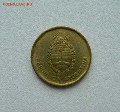 Аргентина 10 сентаво 1987 г. С рубля! до 09.03.26 - DSCN1682.JPG