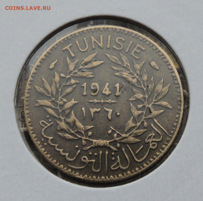 Монеты мира ФИКС до 4.03.2026 - Тунис 1 франк 41 .JPG