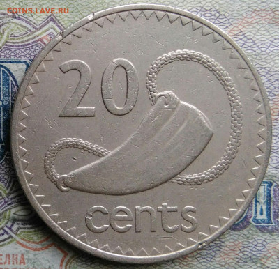 Фиджи 20 центов 1975 года до 09.03.2026 - IMG_20260303_180056