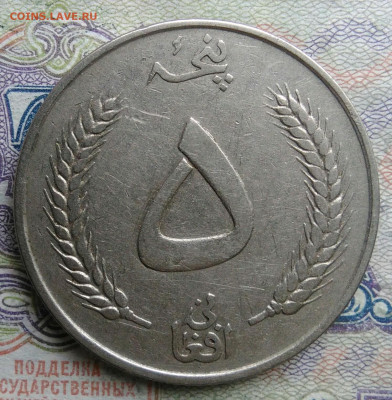 Афганистан 5 афгани 1961 года до 09.03.2026 - IMG_20260302_233304
