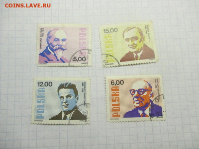 4 марки Польша 1982 года . Персоналии . - IMG_0539.JPG