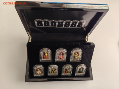 10дин 2012 Андорра, Семь добродетелей (7шт) Ag999, до 10.03 - ЯЯ Семь добродетелей - 4