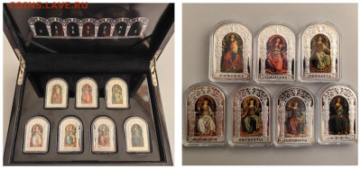 10дин 2012 Андорра, Семь добродетелей (7шт) Ag999, до 10.03 - ЯЯ Семь добродетелей - 0