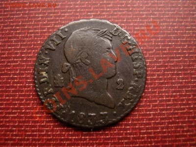 Испания 2 мараведи 1833 до 04.03.12 в 14.00 М - IMG_5148