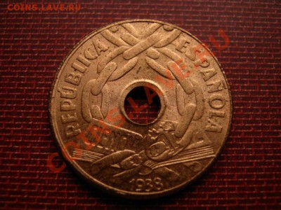 Испания 25 сантимов 1938 до 04.03.12 в 14.00 М - IMG_5167