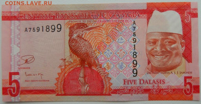 Гамбия 5 даласи 2015 г. С рубля! до 10.03.26 - DSCN1900.JPG