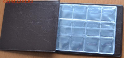 Альбом для монет "Карманный" на 64 ячейки "комби" - Ам 64 п-2