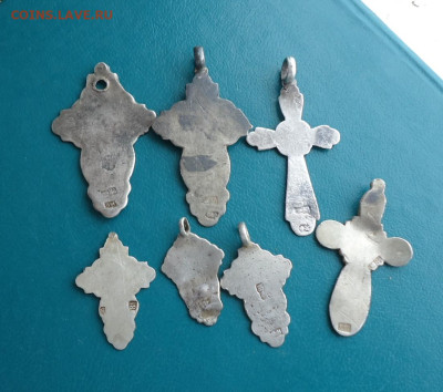 Серебрянные крестики 7 штук. - 0106.JPG