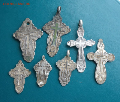 Серебрянные крестики 7 штук. - 0105.JPG