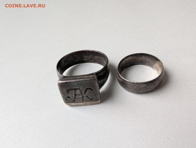Кольцо печатка серебро инициалы АК - PXL_20260307_102340872