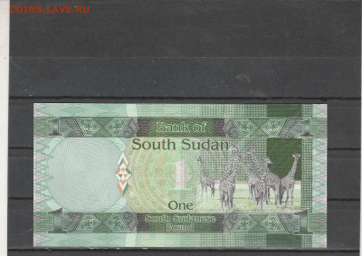 Южный Судан 1 фунт 2011 г. до 09.03. в 22.00 - IMG_20260307_0016