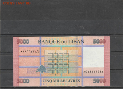 Ливан 5000 ливров 2019 г. до 09.03. в 22.00 - IMG_20260307_0016