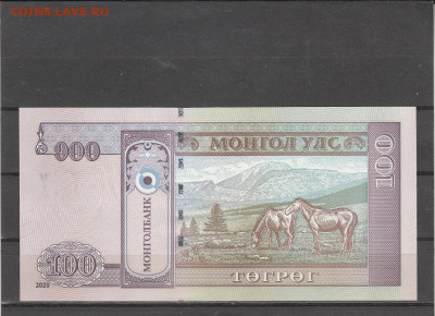 Монголия 100 тугриков 2020 г. до 09.03. в 22.00 - IMG_20260307_0010