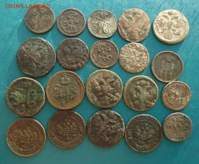 65 медных Царских монет. - 0008.JPG