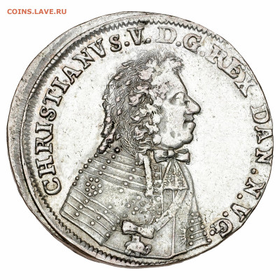 Дания - Christian_V_2_mark_1690_H_89_Sieg_31_Aaga-1