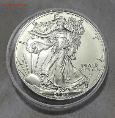 1 доллар 2023 Шагающая Свобода UNC - IMG_20260225_135452_015528