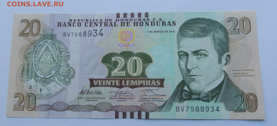 Гондурас 20 лемпир 2012 до 18.03.2026 - Гондурас 20 лемпир 2012.JPG