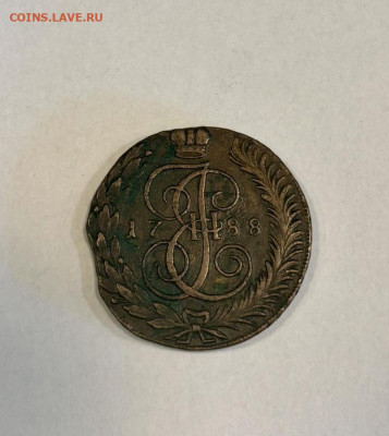 5 копеек 1787, 1788 ТМ - 4804DA6D-B6FA-43D1-BC8B-9B7D916DA891