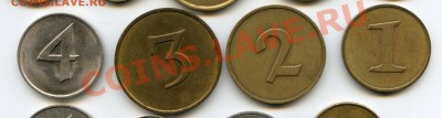 Комплект жетонов для прачечной 1,2,3,4 до 09.03.12 22.00 мск - 1234