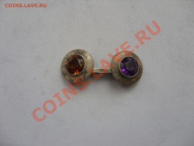 Запонка. Германия. Довойна. Серебро 835. - Запонка - 1