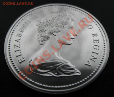 1974 Канада, 1$, серебро, до 06.03 в 21-00 мск - 1 100 а