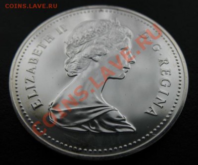 1981 Канада, 1$, серебро, до 06.03 в 21-00 мск - 1 паровоз а