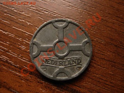Нидерланды 1 цент 1941 цинк до 06.03.12 в 21.00 М - IMG_5546
