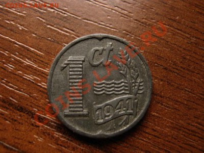Нидерланды 1 цент 1941 цинк до 06.03.12 в 21.00 М - IMG_5545