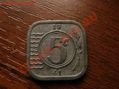 Нидерланды 5 центов 1941 цинк до 06.03.12 в 21.00 М - IMG_5547
