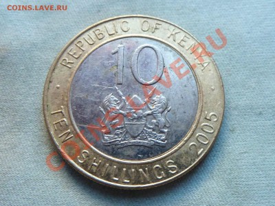 БИМЕТАЛЛ КЕНИЯ 10 шиллингов 2005г. до 10.03.12г. в 22-00. - MEMO0032.JPG