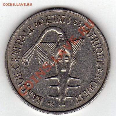 ЗАП.-АФР.ГОС-ВА 100 ФРАНКОВ 1971 ДО 08.03.12-18.00 (1541) - img975