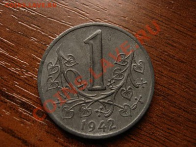 Богемия и Моравия 1 крона 1942 цинк до 06.03.12 в 21.00 М - IMG_5543