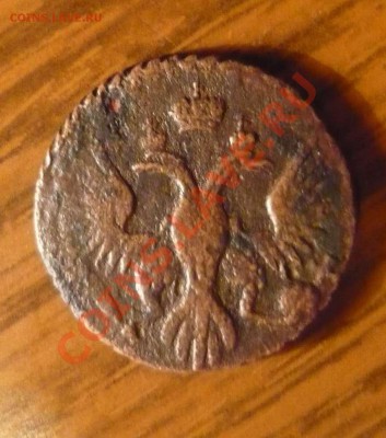 полушка 1745 года  за 2100 рублей - P1130964.JPG