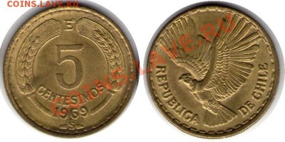 >L< Чили 5 сентесим 1969 до 09.03.12 17:00 - Чили_5_сентесим_69