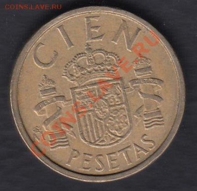 Испания 100 песет 1988 до 06.03.2012 22-00 - 11