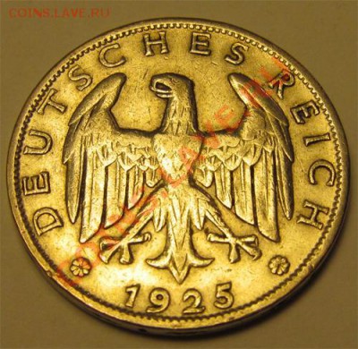 1 марка 1925 Германия - mark_2