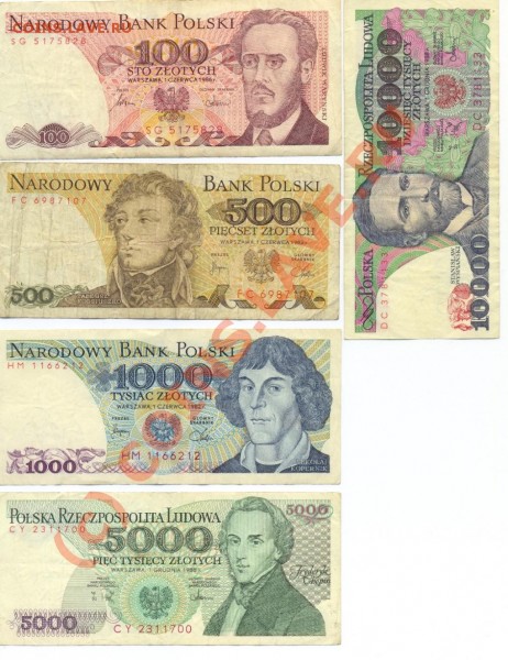 Боны польские 100,500,1000,5000,10000злотых (1982,1986,1988) - сканирование_1