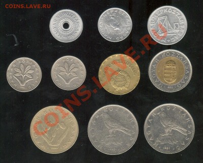 Венгрия 10 монет до 9.3.12 в 22:30 - 001