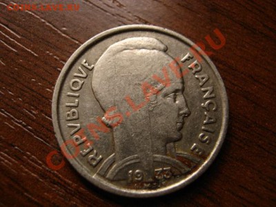 Франция 5 франков 1933 маленькие 1 до 09.03.12 в 17.00 М - IMG_5692